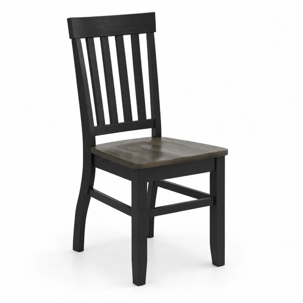Sedia in Legno Nero/Marrone