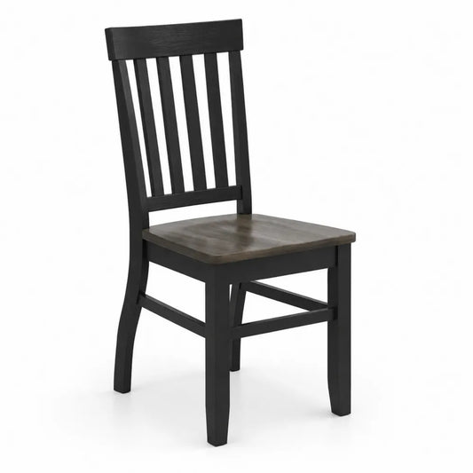 Sedia in Legno Nero/Marrone